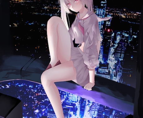 女の子のイラスト、立ち絵などを描きますます 可愛いキャラクターを貴方の元に！ イメージ1