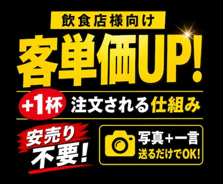 飲食店の集客用SNS投稿・口コミ返信を作ります 写真と一言でSNS投稿・口コミ返信を作成します イメージ1