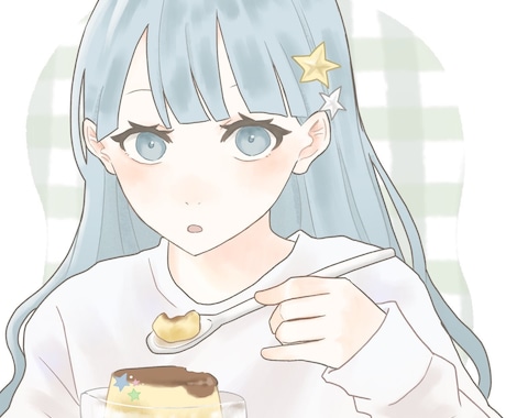 SNSのアイコン作成いたします 淡い雰囲気のイラストをお求めの方へ！ イメージ2