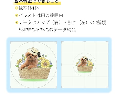 写真×イラスト　スマホ画面やアイコン作成します 誕生日やお祝い事などの記念イラストにも♪ イメージ2