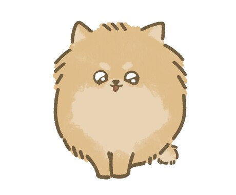 丸くてゆるかわいい動物描きます SNSアイコンやブログ等におすすめ！ イメージ1