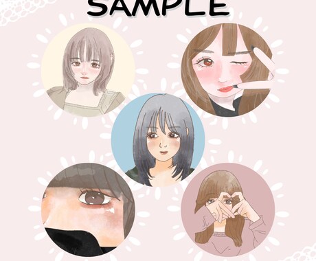 商用可◎配信・アイコン・ヘッダーのイラスト描きます 綺麗で可愛い、優しい雰囲気のイラストを描きます！ イメージ2