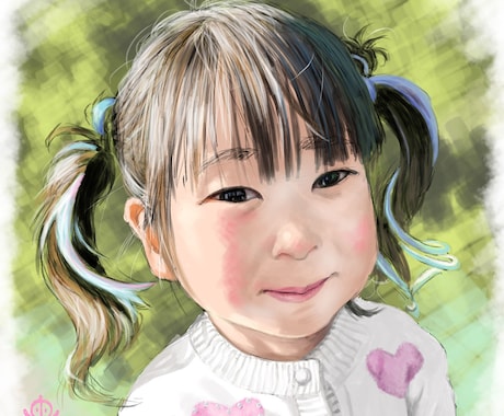 スケッチ似顔絵（データ納品特化）お描きします 誇張しない写実寄りタッチのデジタル似顔絵です。 イメージ2