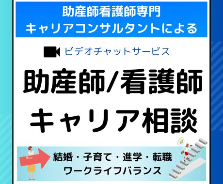 看護師助産師専門キャリア相談します キャリアコンサルタントによる転職・キャリアプランのご相談 イメージ1