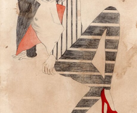 アナログ画材でイラスト描きます 印刷向け/個性派志向の耽美系アナログイラスト イメージ2