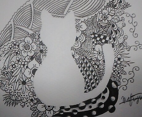パターン画描きます 世界にたった1枚の絵をお届けします イメージ2