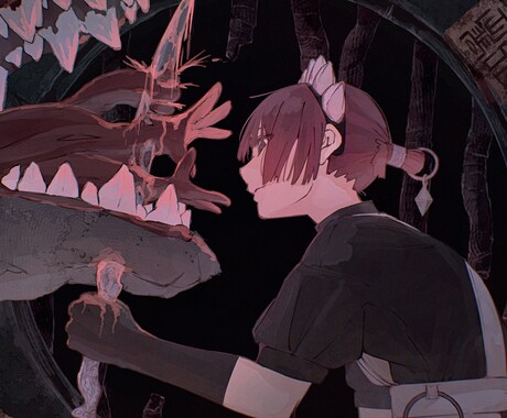 オリジナルキャラクターイラスト描きます 人間・人外なんでもお任せください！ イメージ2