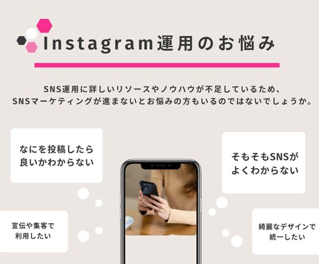 インスタ運用まるっと代行します 個人も企業もOK！ゼロからの立ち上げもお手伝いします◎ イメージ2