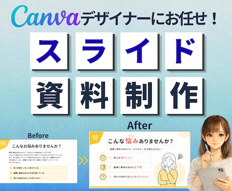 分かりやすい資料スライド作成します 文字ばかりの資料を改善│営業・YouTubeスライド対応 イメージ1