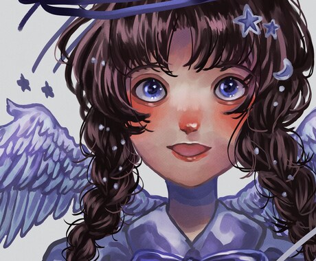 アイコン・サムネイル・立ち絵を厚塗りで描きます 商用利用◎修正無制限！ハイクオリティの1枚をお届けします！ イメージ2
