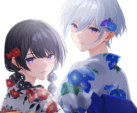 目を惹く1枚絵イラスト描かせていただきます VTuberさん配信者さん歌い手さんにおすすめです イメージ1