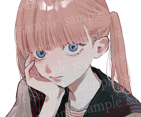SNSアイコンや立ち絵イラストを丁寧にお描きします 男女どちらもOK！ご希望に沿ってイラスト制作します イメージ1