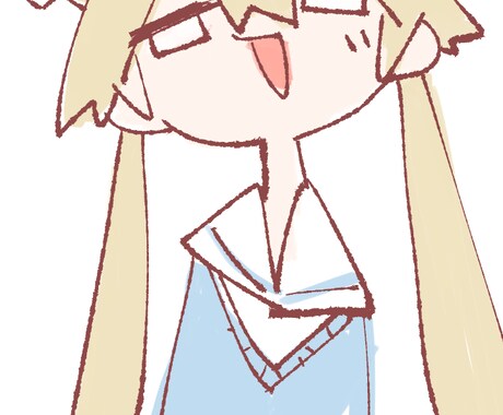 貴方の子、ゆるゆるにします 可愛いうちの子をアイコン向きのアホっぽい感じに イメージ1