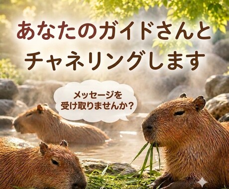 あなたのガイド様からのメッセージお伝えします ガイド様からのメッセージ、気になりませんか?^v^ イメージ1