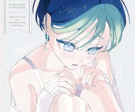 個性的なかわいいイラスト描きます イメージ1