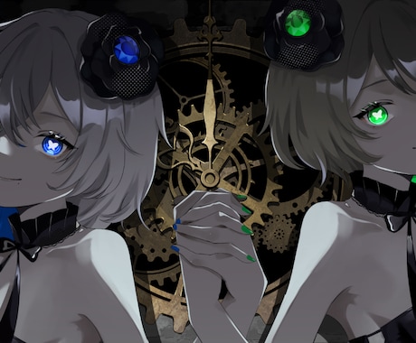 MVまで制作できます MVやキービジュアルとして使用できる一枚絵の制作します イメージ1
