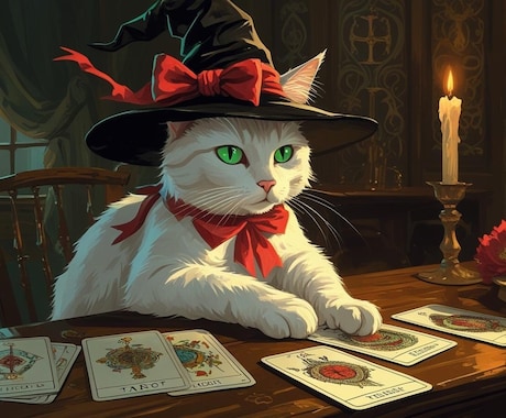 ３つ！猫視(≠霊視)タロットでYES/NO占います YESとNOのあいだも、カードで読む イメージ1
