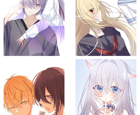 TRPGやIRIAMの立ち絵描きます テンプレートあります。ぼやっとしたイメージでも大丈夫です！ イメージ2