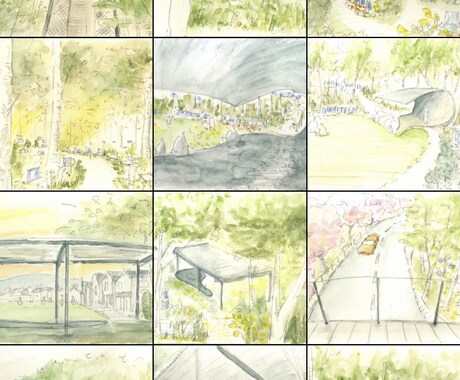 初回限定価格　建築、街、自然のイラスト描きます あなたの想い描く建物、街、自然をイラストで表現します。 イメージ2