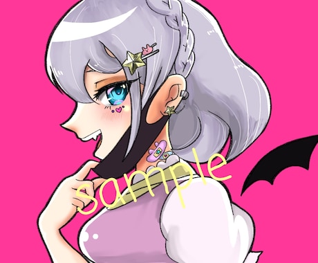 歌ってみたイラスト安価＆定額で描きます 安い！3500円！たくさん配信されたい方におすすめ イメージ2