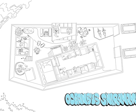 図面イラストや立体図の作成をします 建築士による図面イラスト作成です！ イメージ2