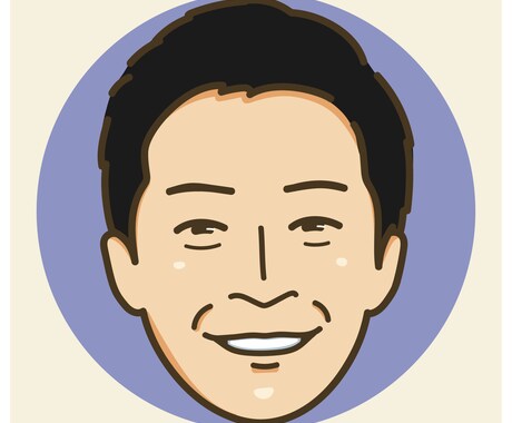 似てる、シンプル似顔絵。描きます ちゃんと似てる！ビジネスやアイコン向きなシンプル似顔絵です。 イメージ2