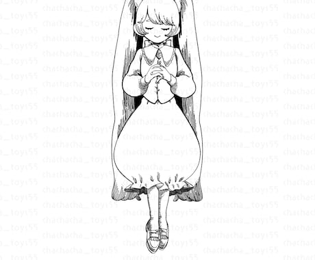 アンティークかわいい繊細なイラスト描きます アンティークで繊細な線画イラストを作成いたします。 イメージ1