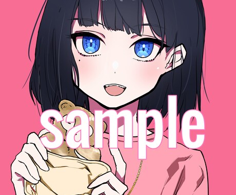 ヘッダー、アイコン、ウェブページのイラスト描きます ラフ修正無料！あなただけのオリジナルが必要な方へ イメージ2