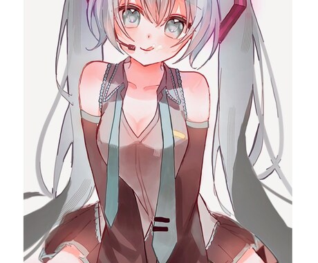 女の子のイラスト描きます 好きな絵柄でかわいく描きます！今年中はセール価格です！！ イメージ2