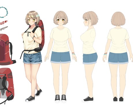 ご希望のイラスト描かせていただきます SNSアイコンや一枚絵、キャラデザ、漫画など幅広く！ イメージ2