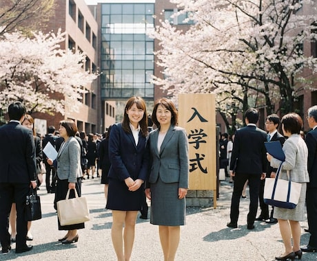 入学式卒業式人生に一度の晴れ姿を丁寧に撮影します 一生の思い出を。プロカメラマンが撮影します イメージ1