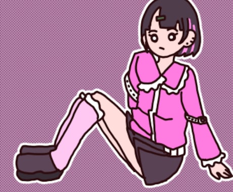 ゆるっとしたSNSアイコンや全身絵を描きます ほんわかやサブカル系が得意です！ イメージ2
