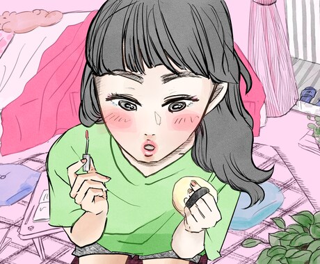 人物イラスト描きます SNSアイコン・HP・ブログ用挿絵など様々制作します。 イメージ2