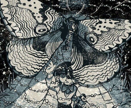 モノクロ一枚絵描きます 「静かな世界観」や「物語を感じる背景」 イメージ2