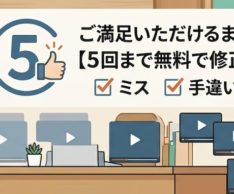 破格で動画編集承ります 【初心者価格】丁寧対応で1本500円～破格で承ります！！ イメージ2