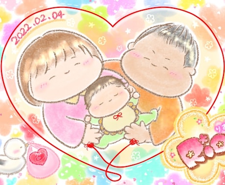 あなただけのオリジナルアイコン描きます 可愛い似顔絵で、周りが思わず見たくなるアイコンを作ろう！ イメージ2