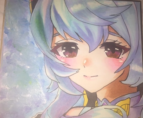 夢絵やアナログイラスト描きます ミニキャラなどかわいいイラスト得意です＞ ̫＜ ♡ イメージ1