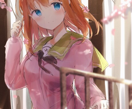 かわいい女の子を描きます あなたが希望する絵をがんばって描きます！ イメージ2