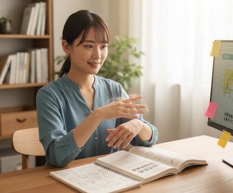 手話の実技のアドバイスをします 読み取り、聞き取りの実力アップに！ イメージ2