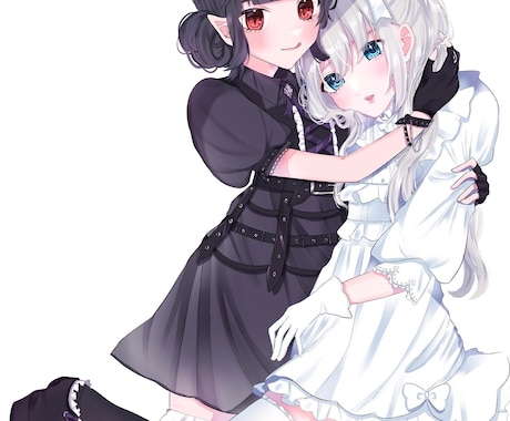 可愛い女の子のイラスト描きます 色々な媒体でご利用できるイラストをお描きします！ イメージ2
