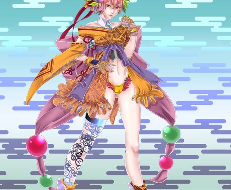キャラクターデザインします キャラクターの大まかなイメージはある？お任せ下さい！ イメージ1