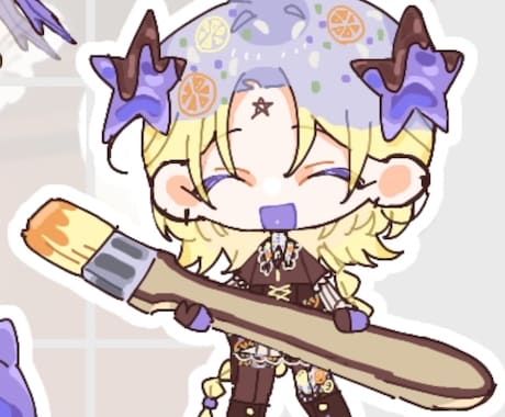 シンプルで可愛いミニキャラを描きます 格安でミニキャライラストを描きます！ イメージ2