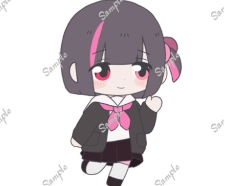 ふんわり可愛い雰囲気のちびキャラアイコンつくります 自分だけの癒し系ちびキャラはいかがですか？ イメージ2