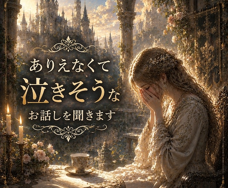 ありえなすぎて泣きそうなんですけど的な愚痴聞きます 理解不能！ありえない！なんでも今すぐ話してスッキリしましょ☆ イメージ1