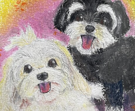 ペットを絵本の1ページのような手描き似顔絵にします ペットを絵本の1ページのような手描き似顔絵にします！ イメージ2