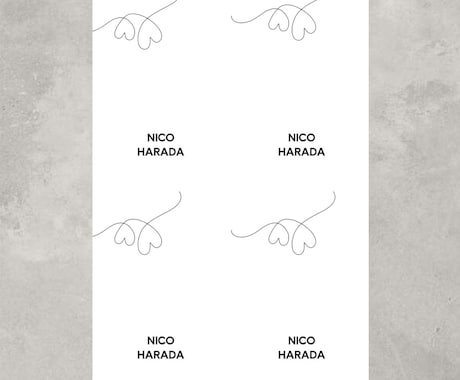 結婚式の席札☺︎テンプレ購入できます Canvaで編集OK◎A4サイズに印刷するだけ☺︎ イメージ2