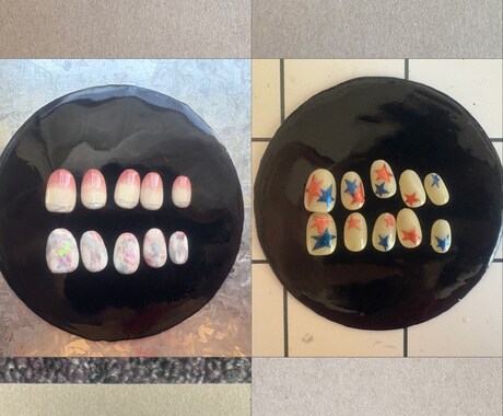オーダーメイドでぴったりのネイルチップ作成します オーダーメイドネイルチップをお作りします!選択可! イメージ2