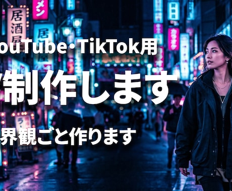 音楽×映像で魅せるAIミュージックビデオ制作します あなたの世界観を「映像作品」にしませんか？ イメージ1