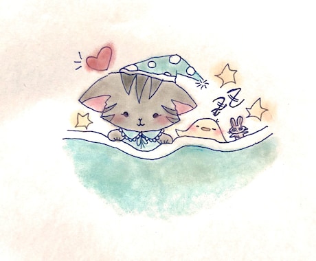 ふんわりした色合いの動物イラストを描きます あなたの好みの動物イラストを描きます! イメージ1