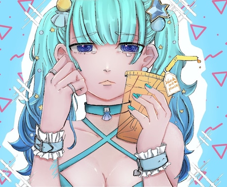 SNSアイコンイラストを作成します ミニキャラもしくはバストアップ イメージ1